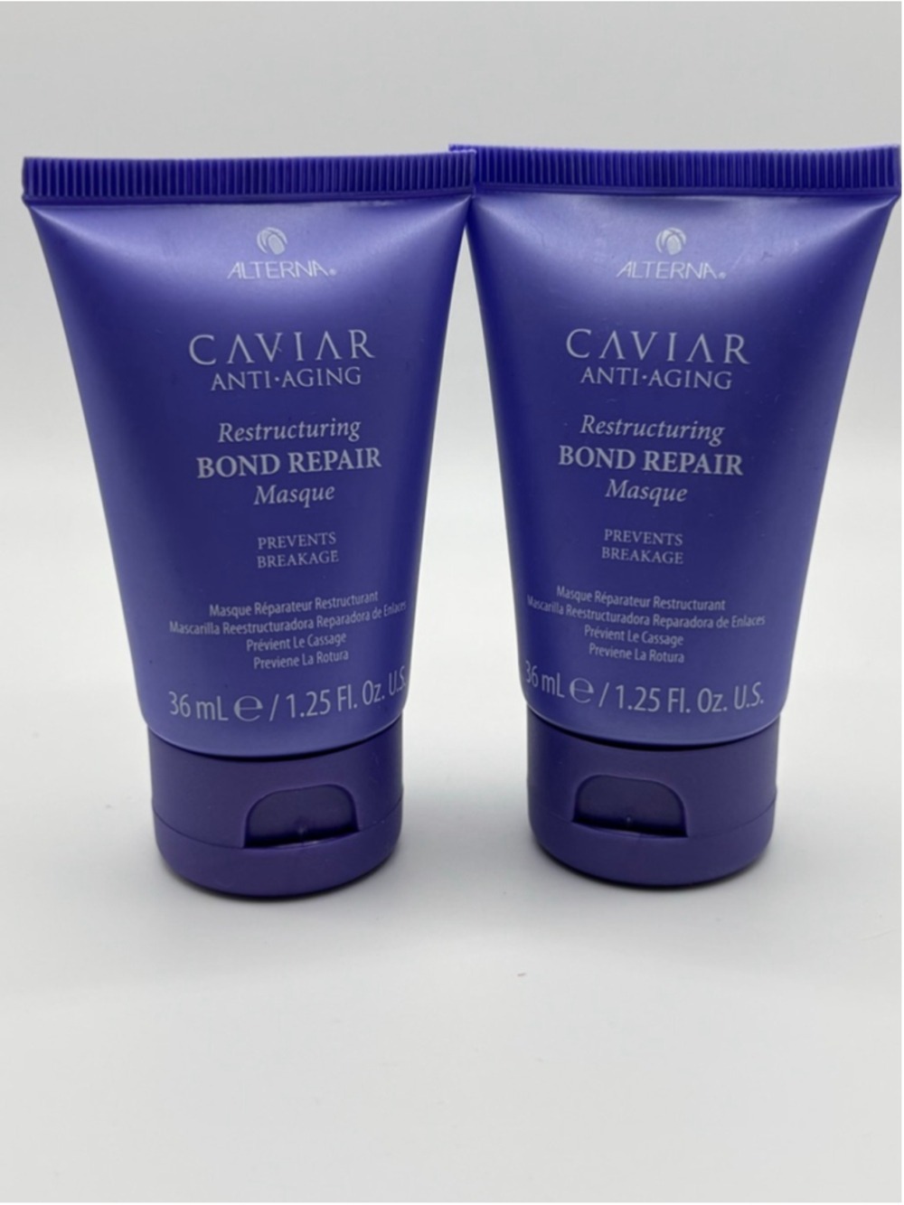 Alterna Caviar Anti-Aging Bond Repair Masque 2pc 36ml 1.25oz Travel Size New - Picture 2 of 4